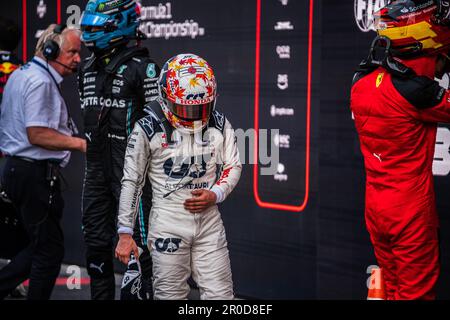 BAKOU, AZERBAÏDJAN, circuit de la ville de bakou, 29 avril 2023 : #22, Yuki TSUNODA, Scuderia Alpha Tauri, lors du Grand Prix de Formule 1 d'Azerbaïdjan à Bakou CIT Banque D'Images