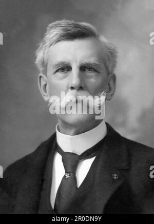 Oliver Wendell Holmes Junior. Portrait du juge de la Cour suprême américaine, Oliver Wendell Holmes Jr. (1841-1935) par Pach Brothers Studio, c. 1902 Banque D'Images