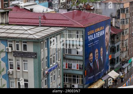 Affiches pour l'élection de la Turquie de 2023 Banque D'Images