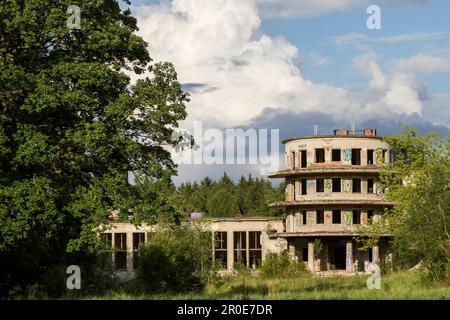 FDGB Holiday Home Fritz Heckert Gernrode Harz Mountains Banque D'Images