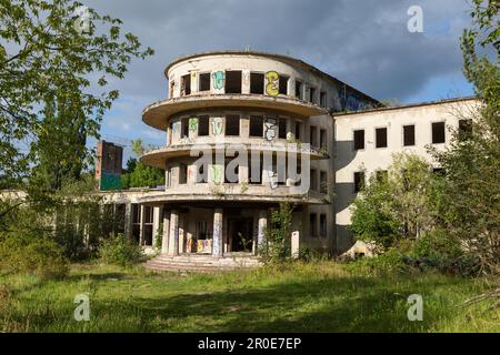 FDGB Holiday Home Fritz Heckert Gernrode Harz Mountains Banque D'Images