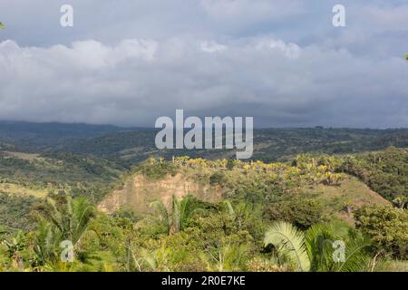 Valle El Coto Brus, Costa Rica, Amérique centrale Banque D'Images