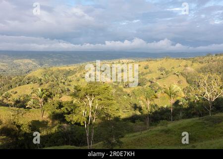Valle El Coto Brus, Costa Rica, Amérique centrale Banque D'Images