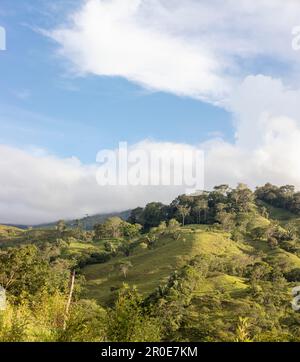 Valle El Coto Brus, Costa Rica, Amérique centrale Banque D'Images