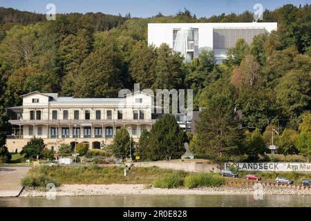 La station du musée ARP Rolandseck, Rhénanie-Palatinat, Allemagne Banque D'Images