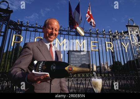 Alain de Polignac, Pommery, Reims Champagne, Frankreich Banque D'Images