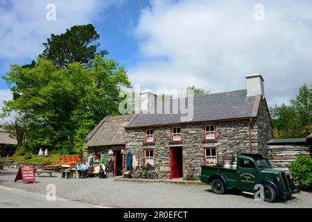 Molly Gallivan's, Cottage and Traditional Farm, Kenmare, Cork, Irlande Banque D'Images