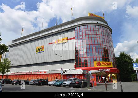 Poco, magasin de meubles, Bluecherplatz, Kreuzberg, Berlin, Allemagne Banque D'Images