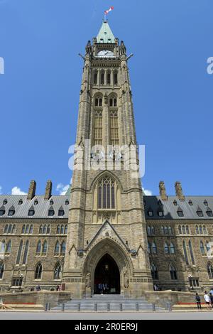 Bâtiment du Parlement, Ottawa, Ontario, Canada Banque D'Images