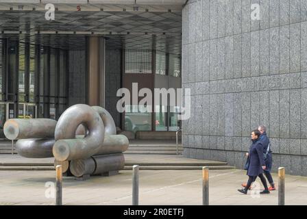 Deutsche Bundesbank Branch, Willy-Brandt-Strasse, Hambourg, Allemagne Banque D'Images