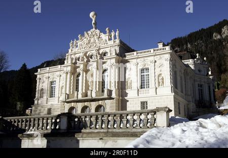 Palais de Linderhof, Ettal, près d'Oberammergau, Bavière, Allemagne Banque D'Images