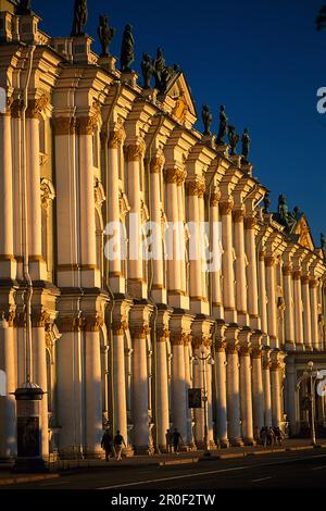 Eremermitage, Palais d'hiver, St. Petersbourg Russie Banque D'Images