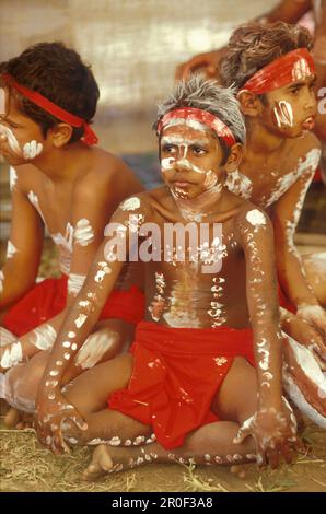 Kuranda Dance Group, Laura Dance Festival, Cape York Queensland, Australie Banque D'Images