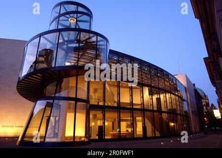 L'extension du musée de l'histoire allemande, Berlin, Allemagne Banque D'Images