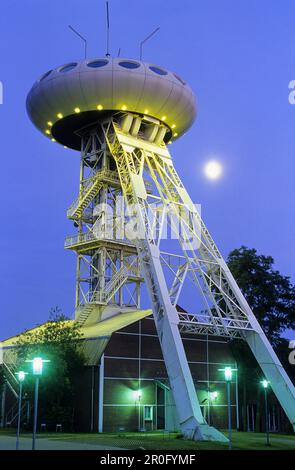 Colani-UFO, Lunen, Rhénanie-du-Nord-Westphalie, Allemagne Banque D'Images