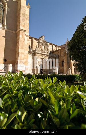 Basilique de San Isidoro, Leon, Castille et Leon, Espagne Banque D'Images