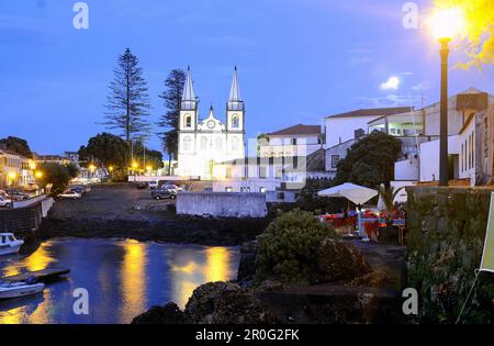 Madalena sur l'île de Pico, Açores, Portugal Banque D'Images