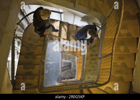 Escalier au dôme, cathédrale de Berlin, Berlin, Allemagne Banque D'Images