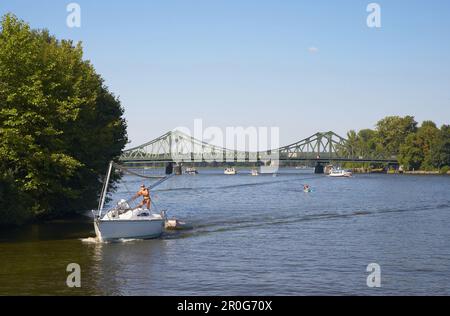 Glienicke Pont sur la rivière Havel, Brandebourg, Allemagne Banque D'Images