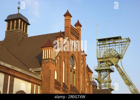 Pit Zollern II - IV, Dortmund, région de la Ruhr, Rhénanie-du-Nord-Westphalie, Allemagne Banque D'Images