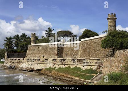 Castillo de San Carlos Borromeo, Pampatar, Isla Margarita, Venezuela, Nueva Esparta Banque D'Images