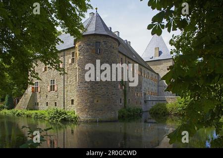 Maison Kemnade, Hattingen-Blankenstein, Rhénanie-du-Nord-Westphalie, Allemagne Banque D'Images