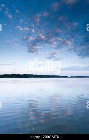 Vue sur le lac Ruppiner See, Neuruppin, Brandebourg, Allemagne, Europe Banque D'Images