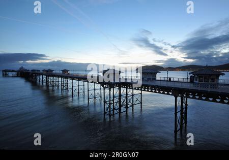 Pier, Llandudno, Conwy, pays de Galles, Royaume-Uni Banque D'Images