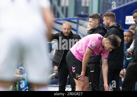 Birkenhead, Royaume-Uni. 08th mai 2023. Ian Dawes, directeur de Tranmere Rovers, lors du match de la Ligue des Béts du ciel deux entre Tranmere Rovers et Northampton Town au parc de Prenton sur 8 mai 2023 à Birkenhead, en Angleterre. (Photo de Richard Ault/phcimages.com) Credit: PHC Images/Alamy Live News Banque D'Images