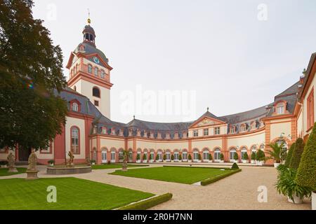 Orangerie supérieure (1703-05), plans de Julius Ludwig Rothweil, château de Weilburg, ancienne résidence des comtes de Nassau, Weilburg an der Lahn, Westerwald Banque D'Images