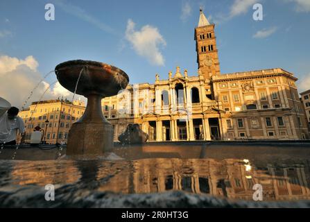 Basilica di Santa Maria Maggiore, Rome, Italie Banque D'Images