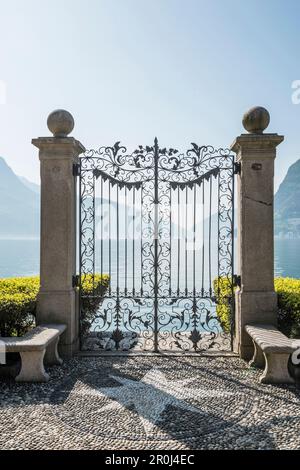 Parco Civico, Lugano, Lac de Lugano, Canton du Tessin, Suisse Banque D'Images