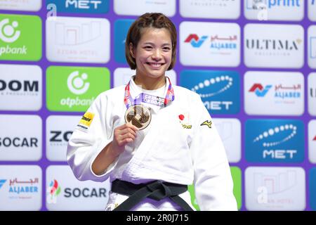 Stade Ali Bin Hamad Al Attiyah, Doha, Qatar. 8th mai 2023. Uta Abe (JPN), 8 MAI 2023 - Judo : Championnats du monde de judo cérémonie de remise des prix des femmes de Doha 2023 -52kg à l'arène Ali Bin Hamad Al Attiyah, Doha, Qatar. Crédit: Naoki Nishimura/AFLO SPORT/Alay Live News Banque D'Images