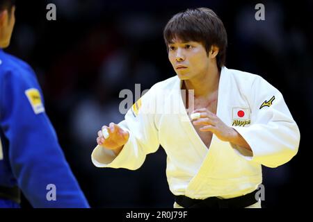 Stade Ali Bin Hamad Al Attiyah, Doha, Qatar. 8th mai 2023. Hifumi Abe (JPN), 8 MAI 2023 -Judo : Championnat du monde de judo Doha 2023 hommes -66kg finale au stade Ali Bin Hamad Al Attiyah, Doha, Qatar. Crédit: Naoki Nishimura/AFLO SPORT/Alay Live News Banque D'Images