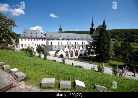 Abbaye d'Eberbach, Eltville am Rhein, Hesse, Allemagne Banque D'Images