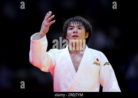 Stade Ali Bin Hamad Al Attiyah, Doha, Qatar. 8th mai 2023. Hifumi Abe (JPN), 8 MAI 2023 -Judo : Championnat du monde de judo Doha 2023 hommes -66kg finale au stade Ali Bin Hamad Al Attiyah, Doha, Qatar. Crédit: Naoki Nishimura/AFLO SPORT/Alay Live News Banque D'Images