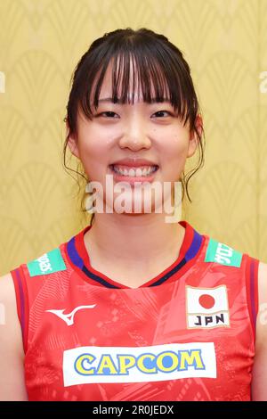 Tokyo, Japon. JVA a annoncé l'équipe nationale des femmes du Japon 2023. 8th mai 2023. Nanami Seki (JPN) Volleyball : 2023 Conférence de presse de l'Association japonaise de Volleyball (JVA) à Tokyo, Japon. JVA a annoncé l'équipe nationale des femmes du Japon 2023 . Credit: Yohei Osada/AFLO SPORT/Alay Live News Banque D'Images