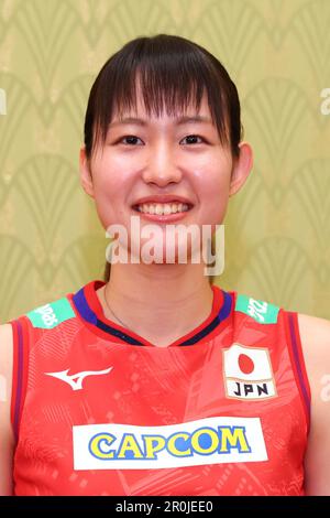 Tokyo, Japon. JVA a annoncé l'équipe nationale des femmes du Japon 2023. 8th mai 2023. Erina Ogawa (JPN) Volleyball : 2023 Conférence de presse de la Japan Volleyball Association (JVA) à Tokyo, Japon. JVA a annoncé l'équipe nationale des femmes du Japon 2023 . Credit: Yohei Osada/AFLO SPORT/Alay Live News Banque D'Images