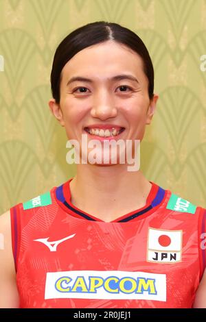 Tokyo, Japon. JVA a annoncé l'équipe nationale des femmes du Japon 2023. 8th mai 2023. Mami Yokota (JPN) Volleyball : 2023 Conférence de presse du coup d'envoi de l'Association japonaise de Volleyball (JVA) à Tokyo, Japon. JVA a annoncé l'équipe nationale des femmes du Japon 2023 . Credit: Yohei Osada/AFLO SPORT/Alay Live News Banque D'Images