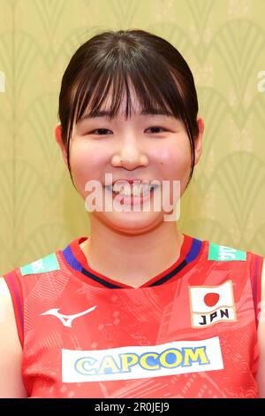 Tokyo, Japon. JVA a annoncé l'équipe nationale des femmes du Japon 2023. 8th mai 2023. Yuki Nishikawa (JPN) Volleyball : 2023 Conférence de presse de l'Association japonaise de Volleyball (JVA) à Tokyo, Japon. JVA a annoncé l'équipe nationale des femmes du Japon 2023 . Credit: Yohei Osada/AFLO SPORT/Alay Live News Banque D'Images