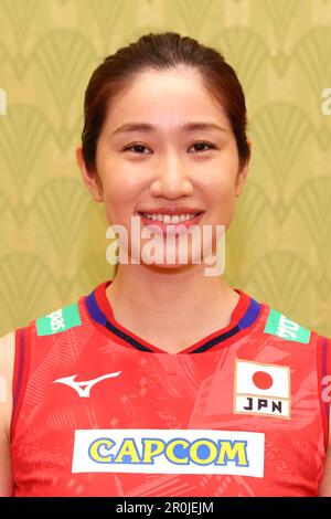 Tokyo, Japon. JVA a annoncé l'équipe nationale des femmes du Japon 2023. 8th mai 2023. Miyu Nagaoka (JPN) Volleyball : 2023 Conférence de presse du coup d'envoi de l'Association japonaise de Volleyball (JVA) à Tokyo, Japon. JVA a annoncé l'équipe nationale des femmes du Japon 2023 . Credit: Yohei Osada/AFLO SPORT/Alay Live News Banque D'Images
