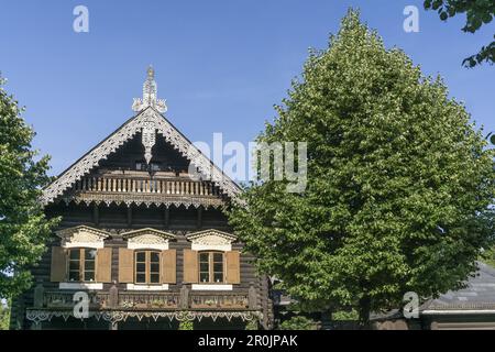 Colonie russe Alexandrowka , Block House, Potsdam, Brandebourg, Allemagne de l'Est Banque D'Images