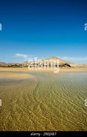 Playa de Sotavento, entre Costa Calma et Jandia, Fuerteventura, Îles Canaries, Espagne Banque D'Images