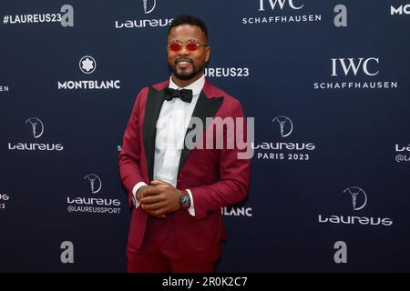 Paris, France. 08th mai 2023. Patrice Evra arrive aux Laureus World Sport Awards 2023 tapis rouge de Paris à Cour Vendôme sur 08 mai 2023 à Paris, France. Photo de Laurent ZabulonABACAPRESS.COM crédit: Abaca Press/Alay Live News Banque D'Images