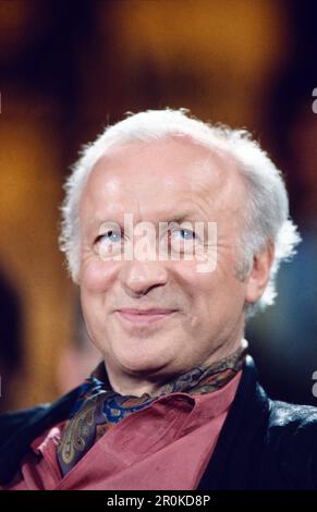 Gerd Albrecht, deutscher Dirigent, Generalmusikdirektor der Staatsoper à Hambourg, Portrait, Allemagne, vers 1992. Banque D'Images