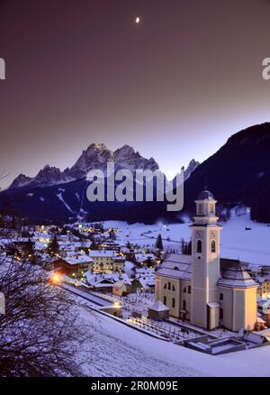 Sexten, Dolomites, Tyrol du Sud, Italie Banque D'Images