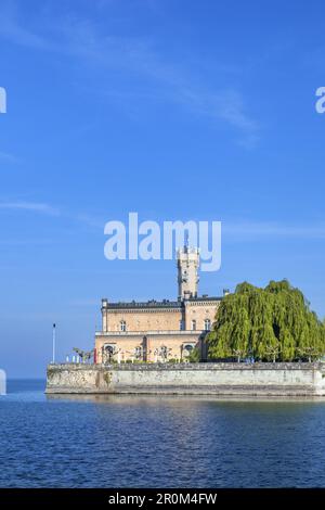 Château de Montfort sur le lac de Constance, Langenargen, Swabia, Bade-Wurtemberg, Allemagne du Sud, Allemagne, Europe centrale, Europe Banque D'Images