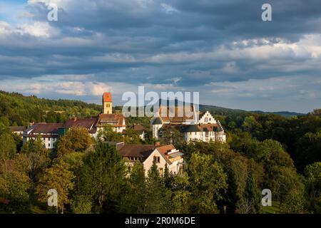 Château Blumenfeld, Tengen, Constance, comté de Hegau, Bade-Wurtemberg, Allemagne Banque D'Images