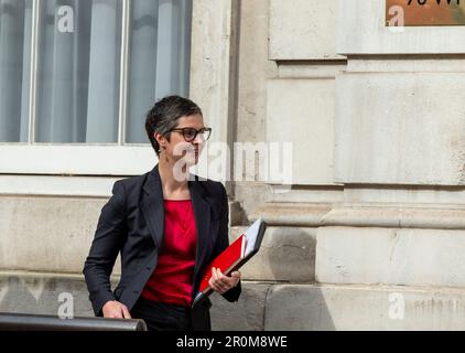 London,uk,09,May,2023.chloe smith signe ministre arrivant au cabinet pour la réunion cabinent crédit Richard Lincoln?Alay Live News Banque D'Images