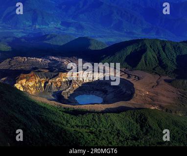 Costa Rica Poas Vulcano Banque D'Images